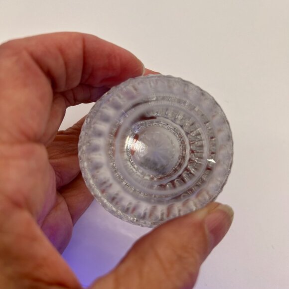 Vintage Crystal Egg Shaped Paperweight By Franklin Mint 1988 Made In Germany - Picture 7 of 11